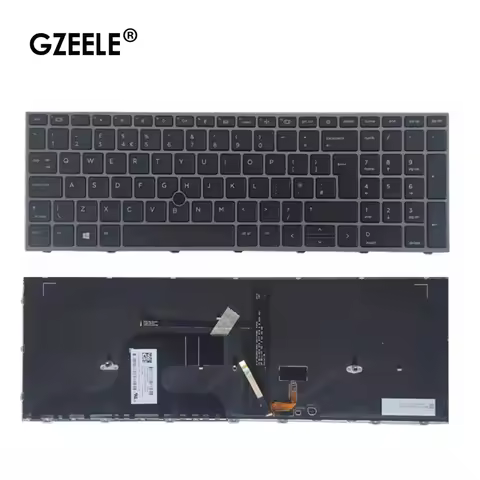 BR/LASP/US English Keyboard for HP ZBook Fury 15 G7 /ZBook Fury 15 G8 ZBOOK Fury 17.3 inch G7/G8 HSN