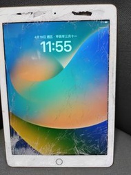 蘋果Apple iPad五代 128g A1822 wifi 破屏 其餘大致良好 可觸控 零件機 書房