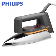 READY STOCK POST DLM24 JAM Philips Dry Iron Classic (1000W)Aluminium soleplate Temperature Setrika S