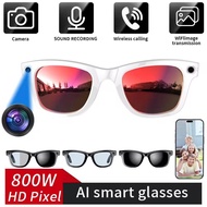 2025New 8MP Camera Glasses Color Changing WIFI Transmission Smart Bluetooth AI Glasses Photo Video R