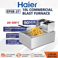 Haier Deep Fryer Electric Pan With Strainer 10L Electric Deep Fryer Stainless Steel air fryer Pan