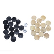 30pcs Wooden Draughts Checkers Backgammon Chess Pieces Board Game Entertainmentquality toys Chess Se