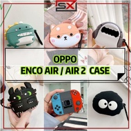 【𝟮𝟰𝗵𝗿 𝗦𝗛𝗜𝗣】OPPO Enco Air / Enco Air 2 Case Cute Cartoon Case Cover Protective Soft Silicone Casing Oppo Enco Air Case