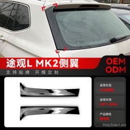 Applicable-2024 Volkswagen Tiguan MK2 Side Wing Tail Wing Fixed Wind Wing Car Sticker Modification A