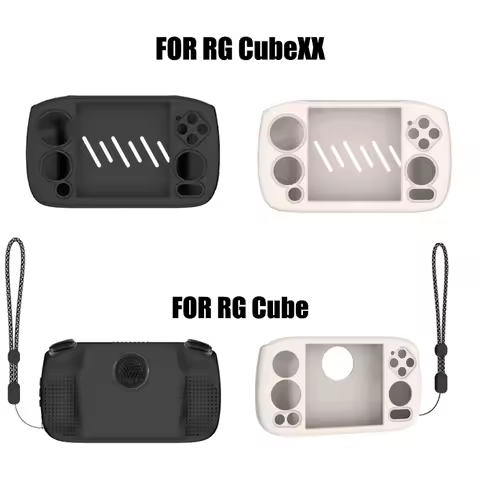 Silicone Case Protective Case for Anbernic RG CubeXX Protective Shell Anti-Scratch Protector for RG 