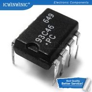 Spare Parts 10 Pe A At93C46 93 C 46 Dip - 8 Eeprom 64X16 Novo Em Estoque