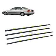 1 Kit Outside Moulding Weatherstrip for Honda Civic Sedan EK4 1996-1998 EK1 EK3 72450-S04-003 101cm 