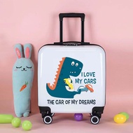 HY@ 20Children's Luggage Female Cute18Small Cartoon-Inch Trolley Case Baby Suitcase Male Customizati