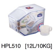 LocknLock Official Classic 10kg Rice Case 12L With Cup (HPL-510), rice stocker
