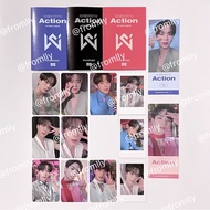 [READY] WEi KIM JUNSEO 3rd Album ACTION Photocard Passport Boarding Pass Polaroid PC