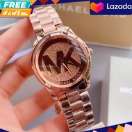 นาฬิกาข้อมือ Michael Kors MK5853 Runway Crystal Pave Ladies Watch