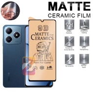 Realme C63 Tempered glass matte ceramic anti-oil