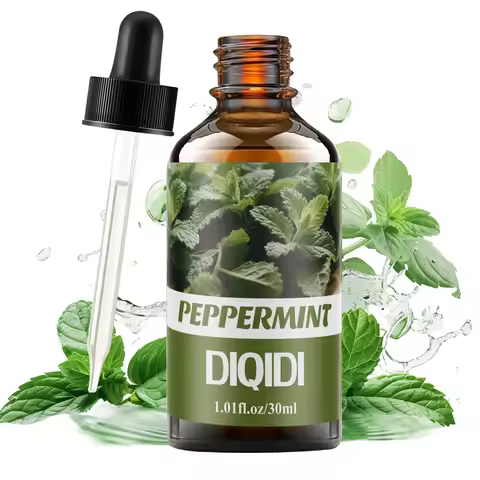 Mint essential oil, fragrance oil, plant essential oil, pure oil, hydrating and moisturizing, aromat