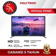 Led Digital TV 32 Inch Polytron Type: 32V1852 (Khusus Daerah Medan)