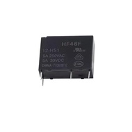 Relay HF46F-5-HS1 HF46-12-HS1 HF46F-24-HS1 A Set of Normally Open 5A 4-pin Industrial Electrical Rel