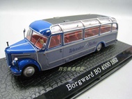 Free Shipping 1/72 borgward BO 4000 1952 borgward Bus Bus Alloy Model 102