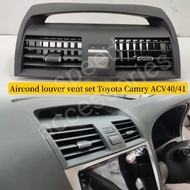 TOYOTA CAMRY 2006-2011 ACV40 ACV41 CENTER AIR CONDITIONING OUTLET SET AIRCOND LOUVER VENT SET