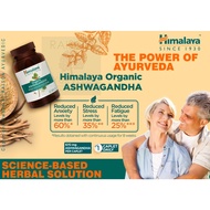 Himalaya Organic Ashwagandha, 60 Tablets