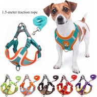 Small Dog Pet Chest Strap, Dog Strap Reflective Walking Dog Anti Break Strap, Dog Anti Loss Strap, R