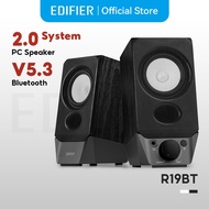 Edifier R19BT ลําโพงบลูทูธ USB Bluetooth Speaker V5.3 ลำโพงคอมพิวเตอร์ USB AUX Black One