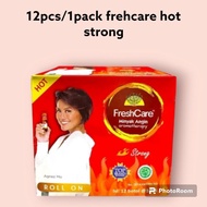 1 pack freshcare Contains 12 hot strong aromatheraphy