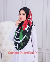 Tudung Sarung Palestine Free Size Material Mossecrepe Awning Scuba | Tudung Sarung Budak Palestine |