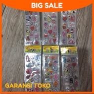 BTS stickers BT21 embossed stickers for army BTS 1 sheet