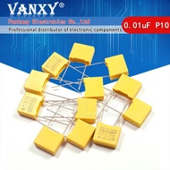 20pcs 0.01uF capacitor X2 capacitor 275VAC Pitch 10mm X2 Polypropylene film capacitor 10NF