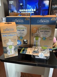 Dr. Brown's Options+ 防脹氣奶瓶及安撫奶嘴