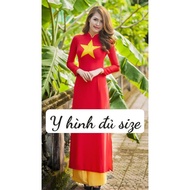 VIETNAM YELLOW STAR Ao Dai