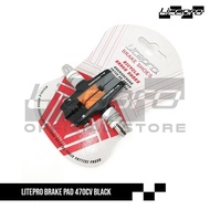 LITEPRO BRAKE PAD 470CV BLACK