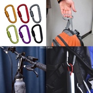 【MT】 Outdoor D-ring Locking Carabiner D-Ring Keychain Clip Climbing Carabiner