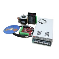 4 Axis Nema 23 Stepper Motor 56mm 4 wires 3A D=8mm USB CNC Controller  & Motor Driver TB6600/DM542 &
