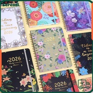 SERENDI 2026 Planner, Weekly and Monthly A5 Calendar 2026, Jan.2026 - Dec.2026 Agenda Monthly Tabs C