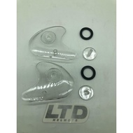 LTD INDEX SIDE CAP COVER LTD HELMET SIDE CAP INDEX NEW SPORT BINTANG HELMET SIDE CAP COVER SET