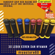 HANDGRIP HANDFAT HANDLE GRIP RCB MALAYSIA RACING BOY AHG55 ALLOY CNC UNIVERSAL Original TOP