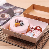 5PCS Mika Dessert Box Large size 12.4 x 16.7 CM Mika Donut MIka Bolu Food BOX/ 5 pcs Korean Dessert 