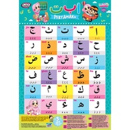 POSTER MEMBACA - ALIF BA TA PERTAMAKU