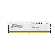 Kingston Fury Beast White XMP DDR5 CL40 5200Mhz /5600Mhz /6000MHz Desktop Gaming Memory RAM - 16GB/3