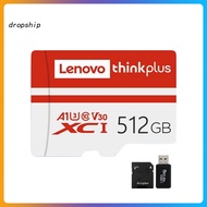 DRO_ Lenovo Memory Card Waterproof U3 High Speed 32GB/64GB/128GB/256GB/512GB/1TB TF/Micro-SD Storage Card for Smart Phone