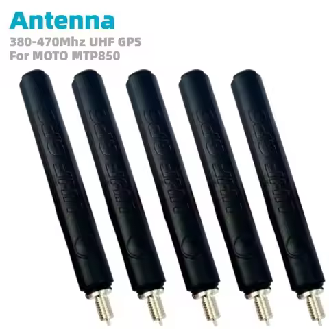 5pcs 8.7cm UHF 380-470Mhz Whipped GPS High Gain Antenna for MOTOROLA Tetra MTP850 MTP830 MTP810 MTH8