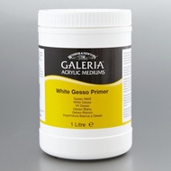 Acrylics Medium White Gesso Primer 1 litre Gasso To The Floor 3054948 Brand winsor & newton