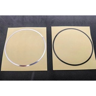 1PCS New Lens LOGO Label Stickers For Sony E 3.5-5.6 PZ 16-50mm OSS Lens Paper Black and Silver Oute