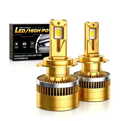 2Pcs FT-HL-07 Car LED Headlight Bulbs 130-210W 80000LM 6000K IP68 6 Copper Tubes 9-36V H3 H7 H11 H4