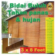 BAMBOO BLINDS / BIDAI BULUH 3 x 8 kaki = 3 '(W) x 8' (H) - 91.44cm x 243.8cm