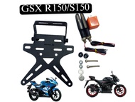 ท้ายสั้นพับได้ suzuki GSX r150 s150 พร้อมไฟเลี้ยวแต่ง