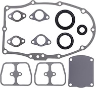11060-7013 11060-7011 Gasket Crankcase Set Compatible with Kawasaki FH601V FH641V FH680V FH721V 4 St