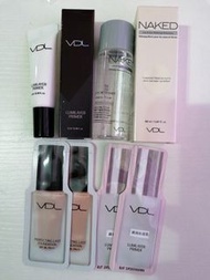 VDL 妝前乳，粉底及卸妝液