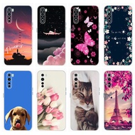OnePlus Nord / Z Oneplus 8 NORD (5G) AC2001 AC2003 Case Elegant Butterfly Printed Soft Silicone TPU 