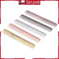 XI Space Aluminum Hair Comb Professional Hairdressing Combs Hair Cutting Dying Hair Brush Barber Com
